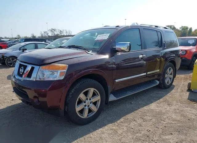 5N1AA0NE7DN612450 2013 2013 Nissan Armada- Platinum 2