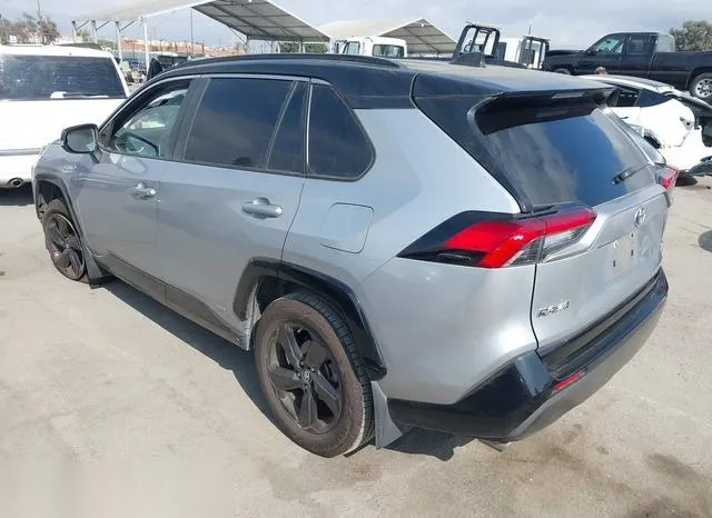 JTMEWRFV7KJ022912 2019 2019 Toyota RAV4- Hybrid Xse 3