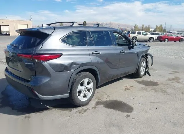 5TDZARAH6MS505024 2021 2021 Toyota Highlander- Hybrid Le 4