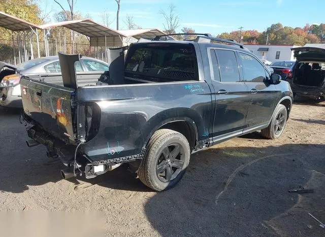 5FPYK3F84NB008002 2022 2022 Honda Ridgeline- Black Edition 4