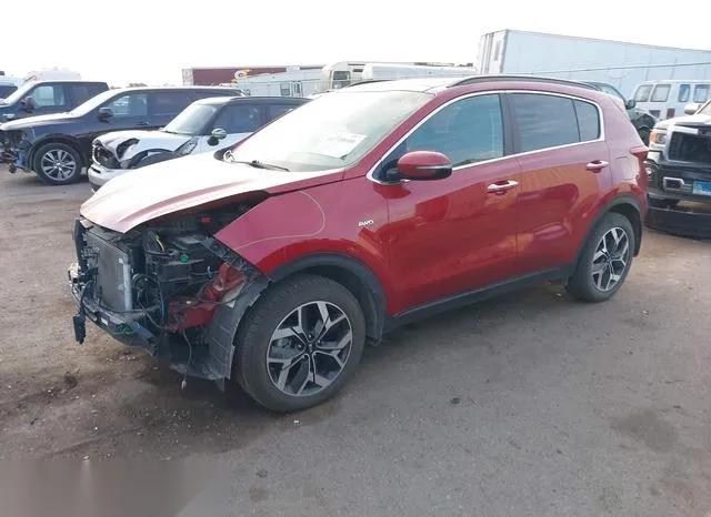 KNDPNCAC0N7004574 2022 2022 KIA Sportage- EX 2