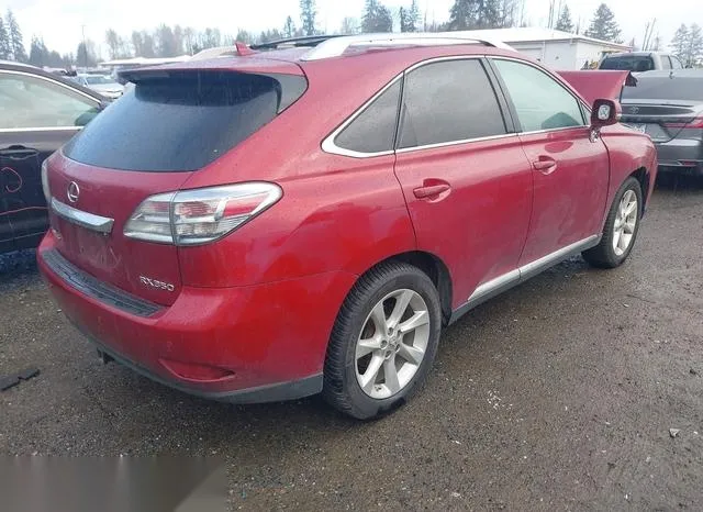 2T2ZK1BA3AC022428 2010 2010 Lexus RX- 350 4