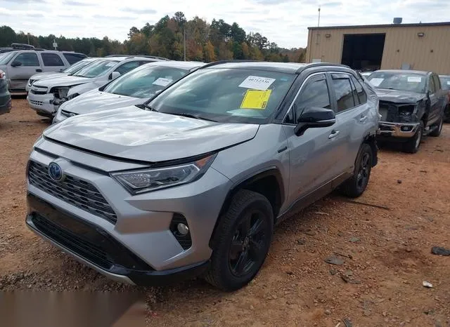 4T3E6RFV2MU039489 2021 2021 Toyota RAV4- Hybrid Xse 2