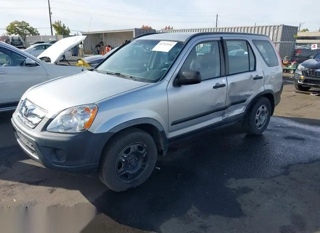 JHLRD68586C016505 2006 2006 Honda CR-V- LX 2