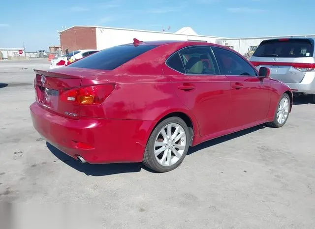 JTHBK262075049878 2007 2007 Lexus IS- 250 4