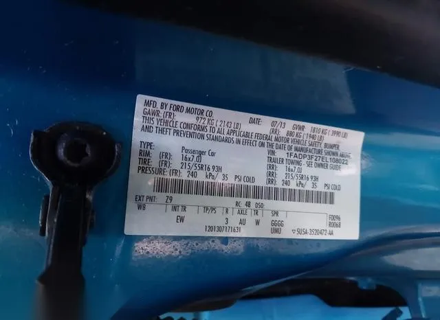 1FADP3F27EL108022 2014 2014 Ford Focus- SE 9