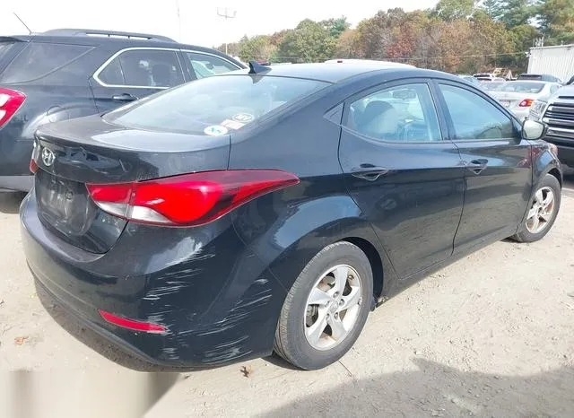 5NPDH4AEXEH538548 2014 2014 Hyundai Elantra- SE 4