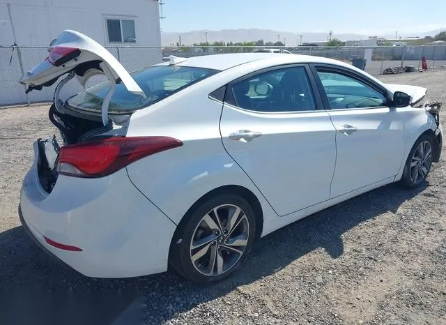 5NPDH4AE4FH556674 2015 2015 Hyundai Elantra- Limited 4