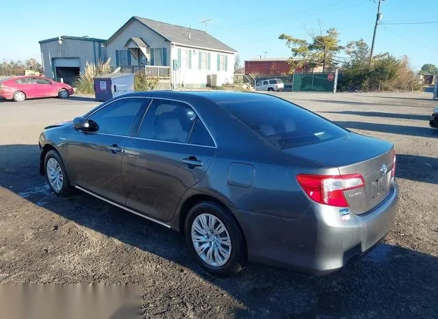 4T1BD1FK1DU077255 2013 2013 Toyota Camry- Hybrid LE 3