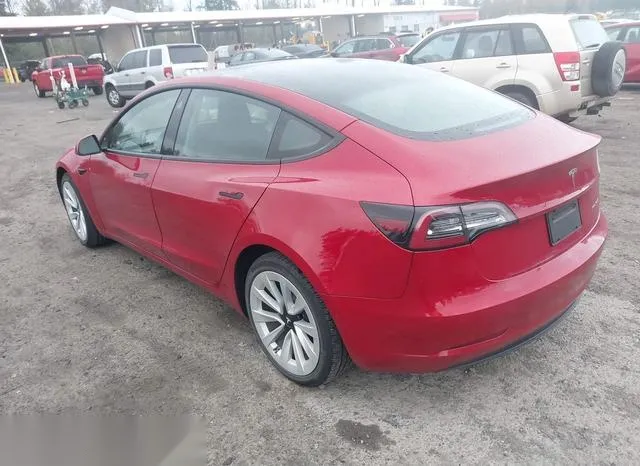 5YJ3E1EB8NF273081 2022 2022 Tesla Model 3- Long Range Dual 3