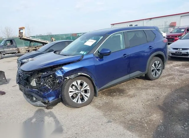 5N1BT3BBXNC674237 2022 2022 Nissan Rogue- Sv Intelligent Awd 2