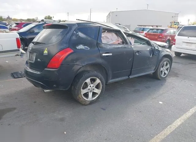 JN8AZ08W25W434366 2005 2005 Nissan Murano- SL 4