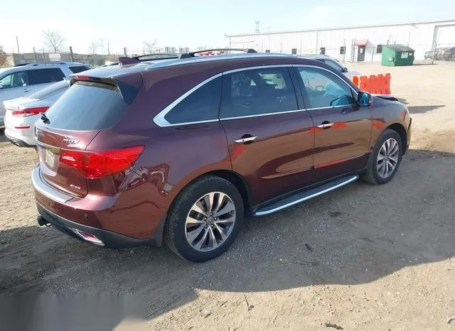 5FRYD4H46EB015549 2014 2014 Acura MDX- Technology Package 4