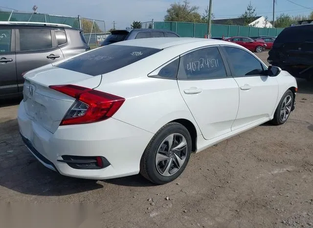 19XFC2F62KE015571 2019 2019 Honda Civic- LX 4