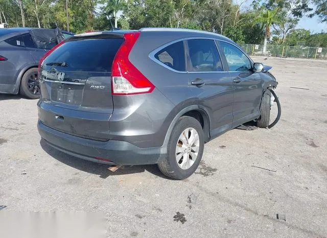 2HKRM4H7XEH665292 2014 2014 Honda CR-V- Ex-L 4