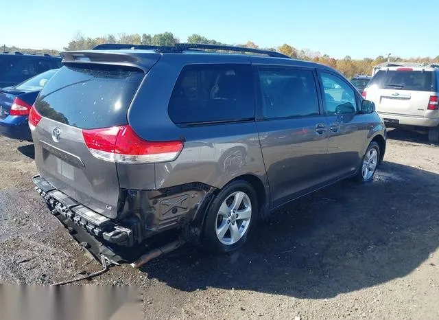 5TDKK3DCXCS193669 2012 2012 Toyota Sienna- Le V6 8 Passenger 4