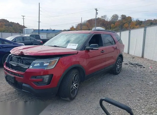 1FM5K8GT2GGA06202 2016 2016 Ford Explorer- Sport 2