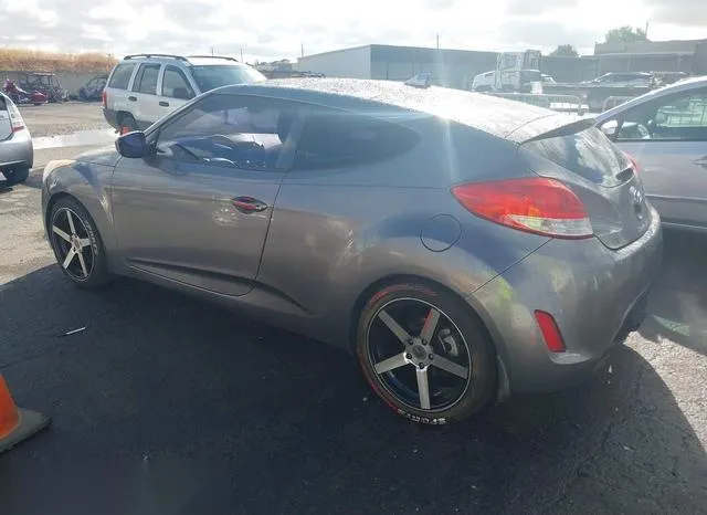 KMHTC6AD2DU087886 2013 2013 Hyundai Veloster- Base W/Black 3