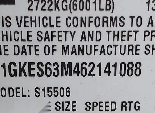 1GKES63M462141088 2006 2006 GMC Envoy- Denali 9