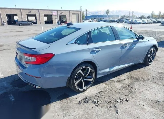 1HGCV1F37NA059328 2022 2022 Honda Accord- Sport 4