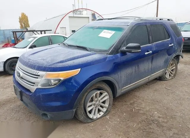 1FM5K8D86DGB70886 2013 2013 Ford Explorer- Xlt 2