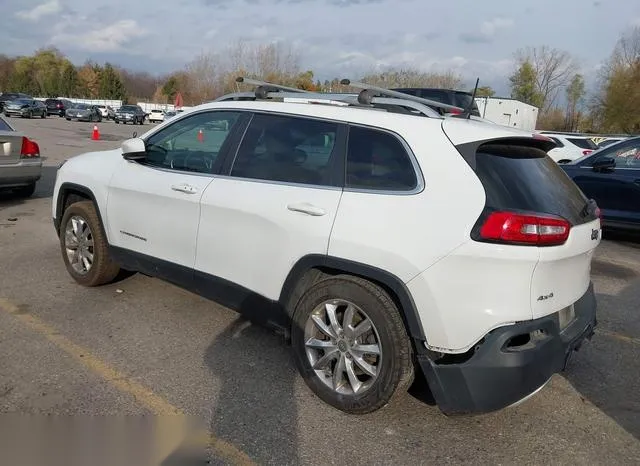 1C4PJMDS8HW614334 2017 2017 Jeep Cherokee- Limited 4X4 3