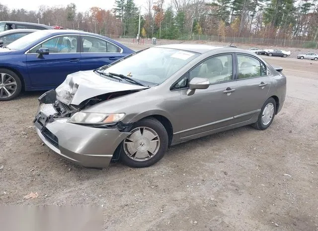 JHMFA36268S031222 2008 2008 Honda Civic- Hybrid 2