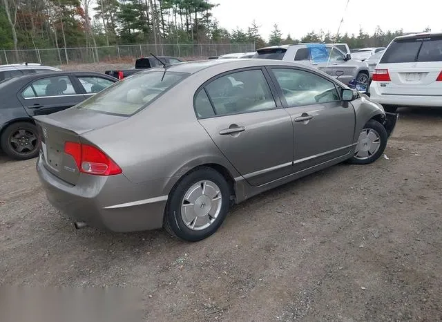 JHMFA36268S031222 2008 2008 Honda Civic- Hybrid 4