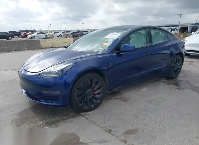 5YJ3E1EC8NF163172 2022 2022 Tesla Model 3- Performance Dual 2