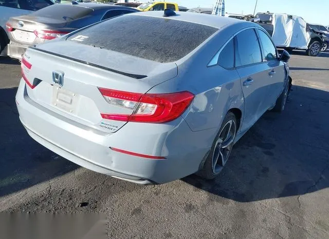 1HGCV3F25NA000846 2022 2022 Honda Accord- Hybrid Sport 4