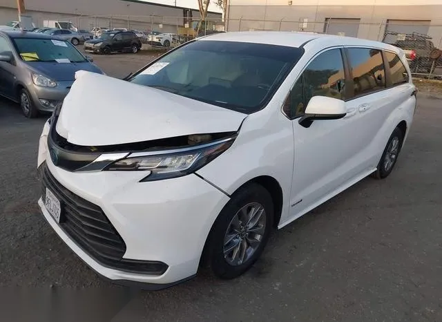 5TDKRKEC0MS042054 2021 2021 Toyota Sienna- LE 2