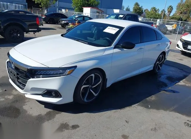 1HGCV1F33NA069712 2022 2022 Honda Accord- Sport 2