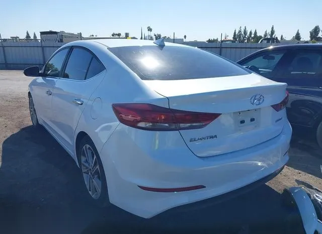 5NPD84LF2HH015339 2017 2017 Hyundai Elantra- Limited 3