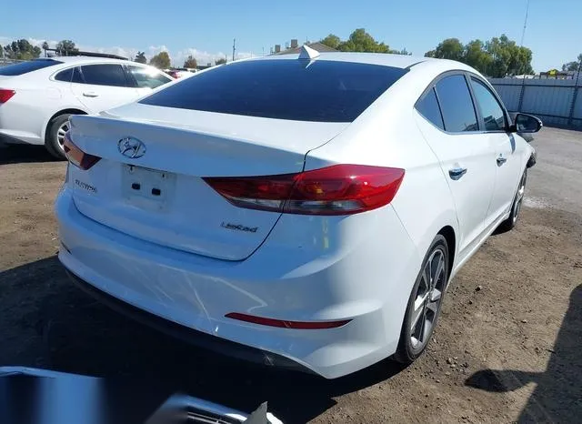 5NPD84LF2HH015339 2017 2017 Hyundai Elantra- Limited 4