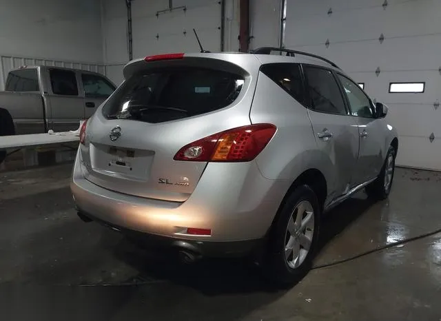 JN8AZ18W39W158713 2009 2009 Nissan Murano- SL 4