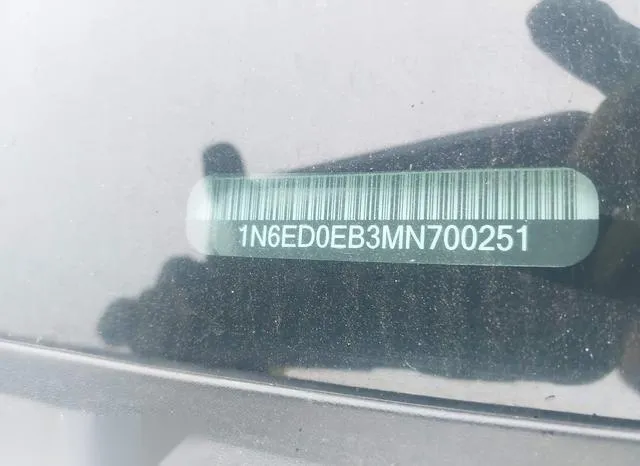 1N6ED0EB3MN700251 2021 2021 Nissan Frontier- Sv 4X4 9