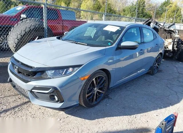 SHHFK7H4XMU222880 2021 2021 Honda Civic- Sport 2