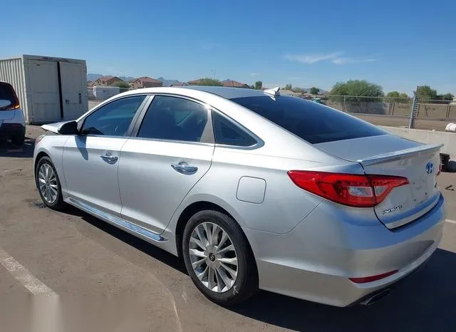 5NPE34AF6FH019820 2015 2015 Hyundai Sonata- Limited 3