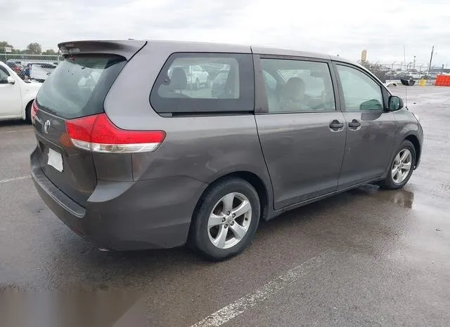 5TDZK3DC5CS210912 2012 2012 Toyota Sienna- Base V6 7 Passenger 4