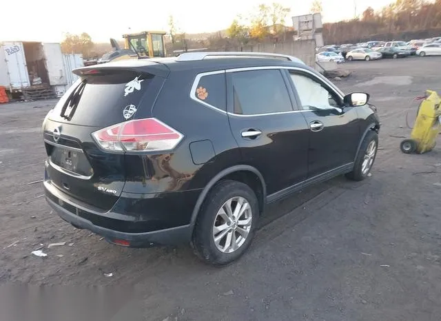 KNMAT2MVXGP717004 2016 2016 Nissan Rogue- SV 4