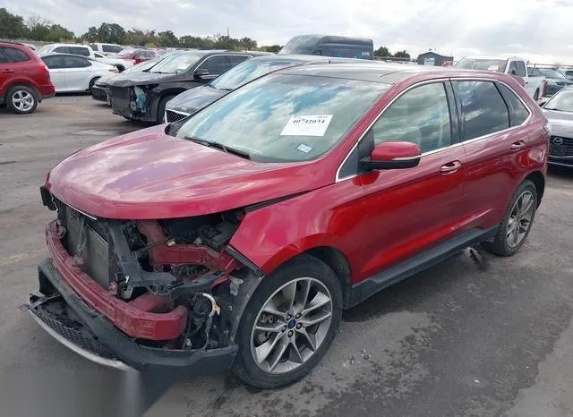 2FMPK3K80GBB10998 2016 2016 Ford Edge- Titanium 2