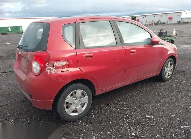 KL1TD66E49B306991 2009 2009 Chevrolet Aveo- LT 4