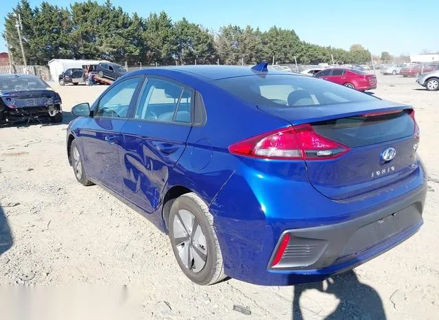 KMHC65LC6NU271543 2022 2022 Hyundai Ioniq- Hybrid Blue 3