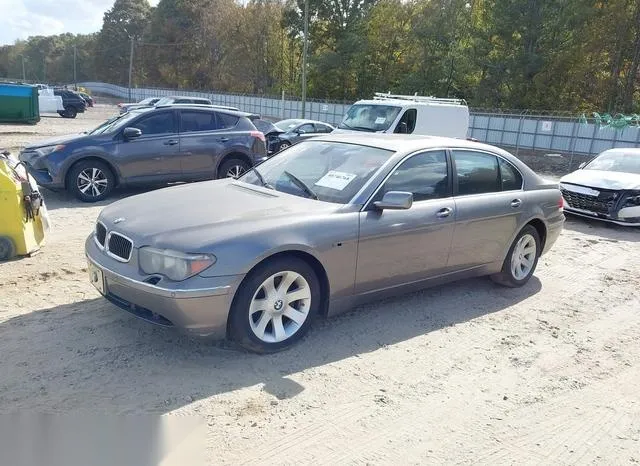 WBAGN63575DS60337 2005 2005 BMW 7 Series- 745LI 2