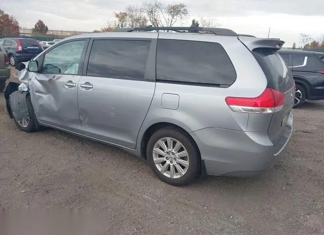 5TDDK3DC6CS032504 2012 2012 Toyota Sienna- Xle 7 Passenger 3