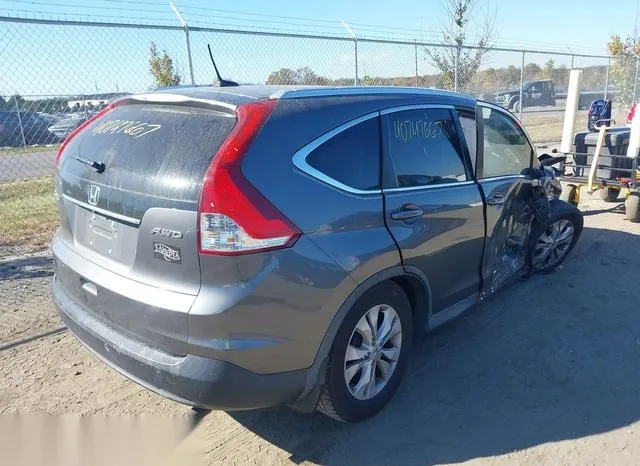 2HKRM4H74EH683612 2014 2014 Honda CR-V- Ex-L 4