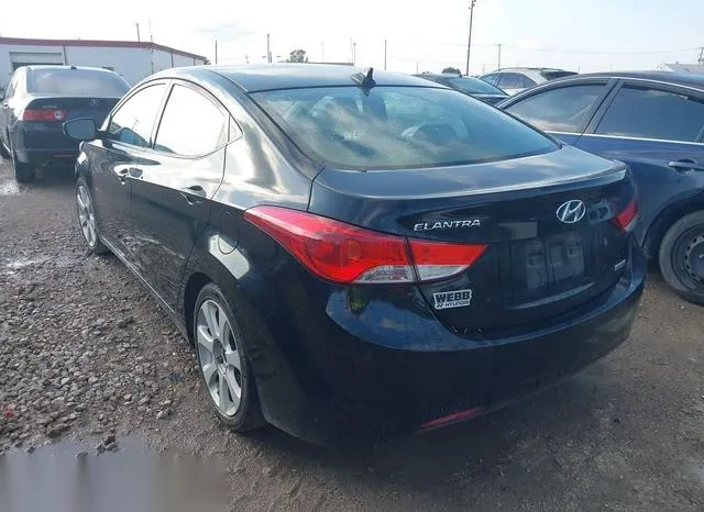 KMHDH4AE4DU750975 2013 2013 Hyundai Elantra- Limited 3