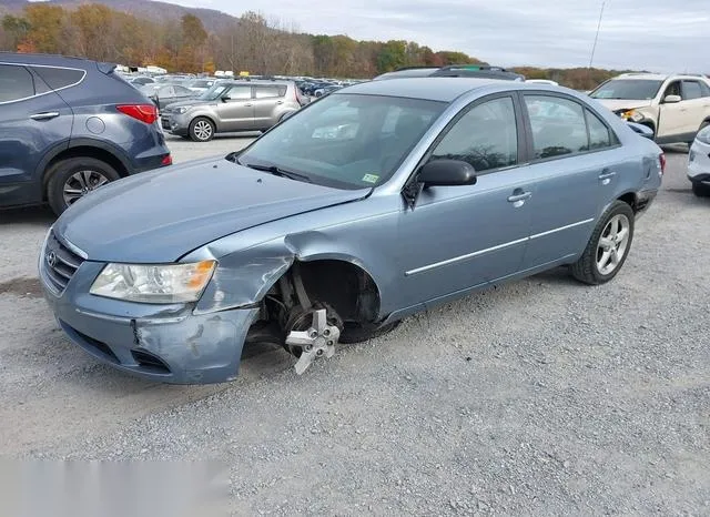 5NPET4AC2AH629096 2010 2010 Hyundai Sonata- Gls 2