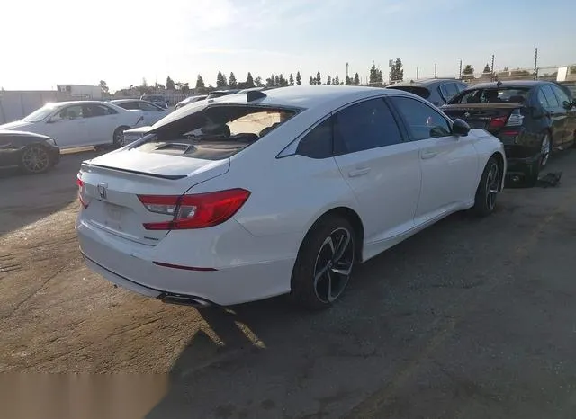 1HGCV1F38MA105392 2021 2021 Honda Accord- Sport 4