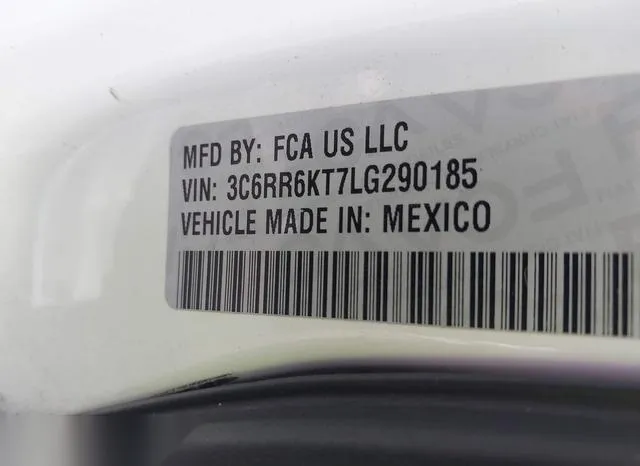 3C6RR6KT7LG290185 2020 2020 RAM 1500- Classic Tradesman  4X 9